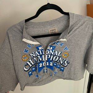 Kentucky Vintage Cropped Tee
